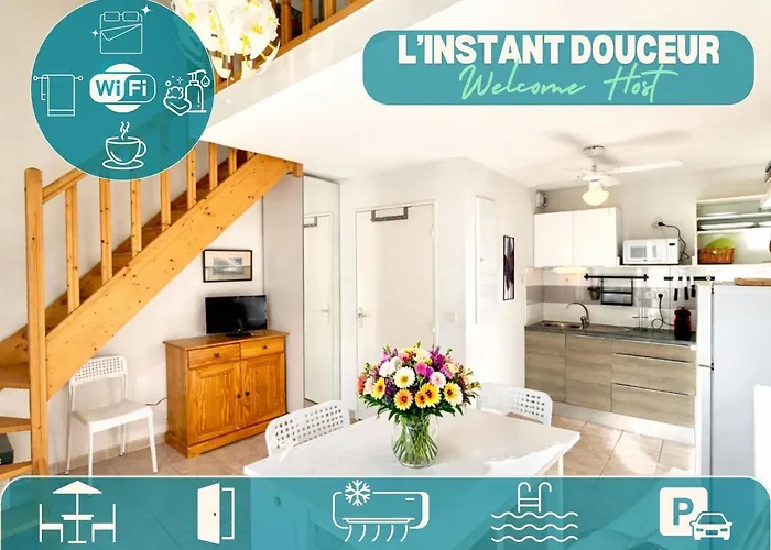 L'instant Douceur, 2 Pers, Piscine A *